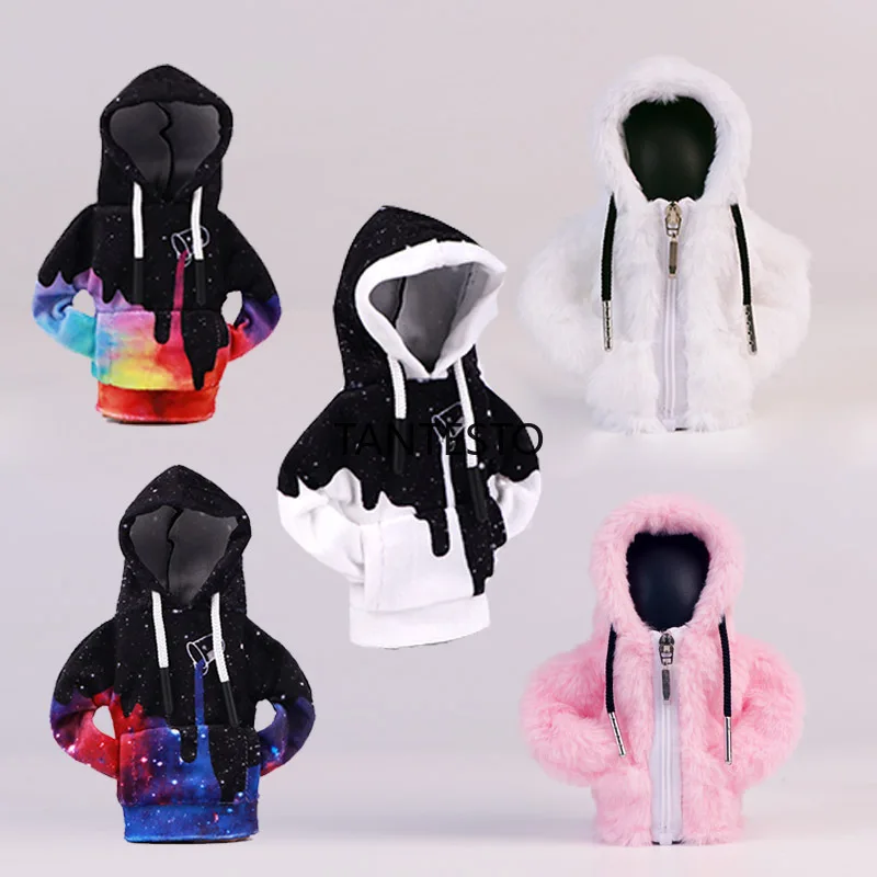 Creative Gear Shift Knob Cover Hoodie for Car Gear Shift Lever Protection Against Sweaty Hands for Merry Christmas New Year