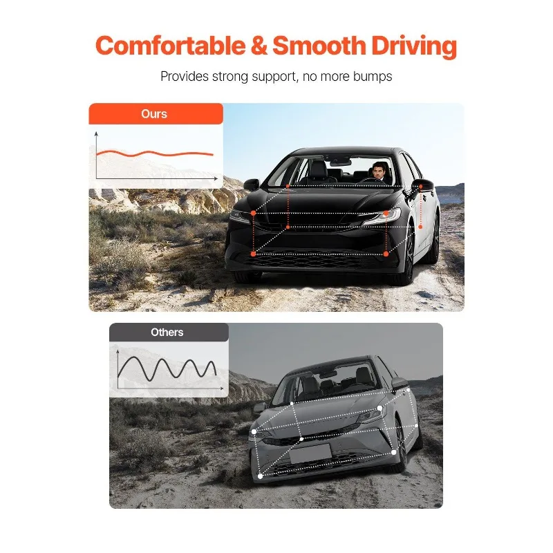 مجموعة دعامة ممتص الصدمات الخلفي 2 قطعة تناسب 2007-2011 تويوتا كامري #6