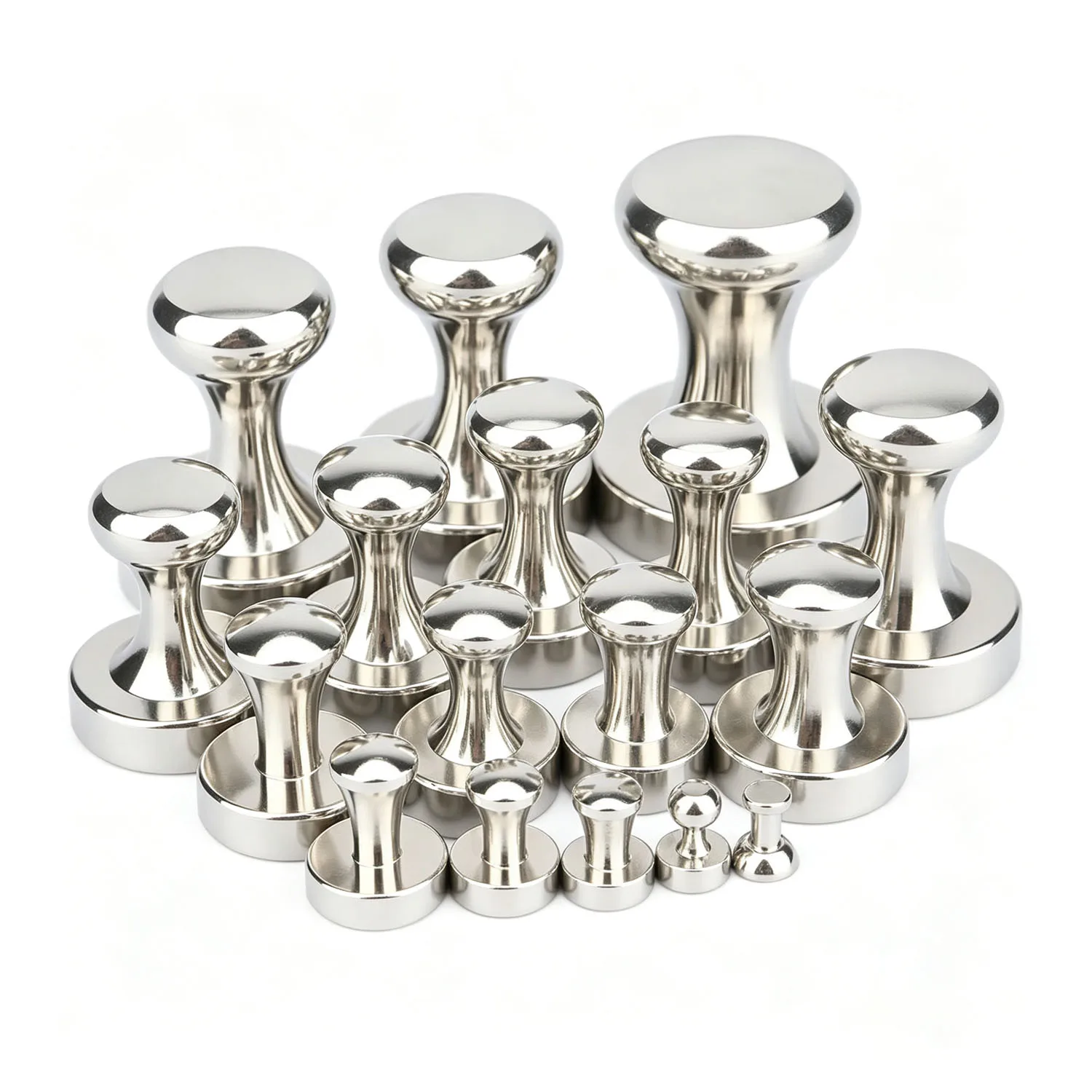 N35 Strong Magnetic Push Pins Neodymium Magnet Sucker Pushpins Metal Thumbtack Hanging Hook for Refrigerator Whiteboard Office