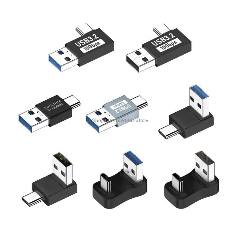 Type C Adapter USB C Male to USB3.1 male Adapter Lightweight and Durable