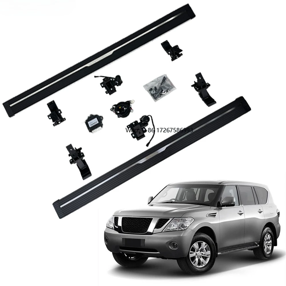 

Discount Car Accessories ELectric Side Step Automatic Foot Step Running Board Patrol Ni san 2015+