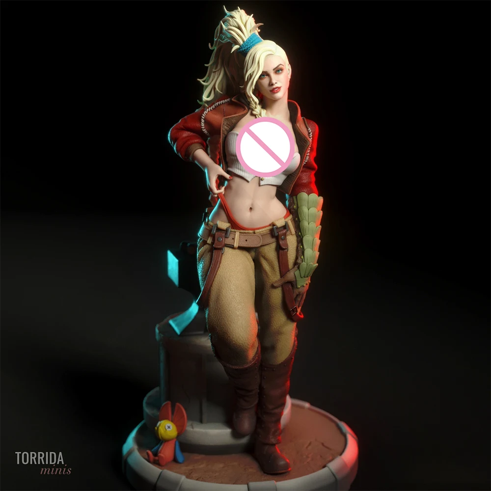 1:24 NSFW GemmaSexy Girl ثلاثية الأبعاد طباعة الراتنج مجموعات الالعاب Gk غير مصبوغ تمثال لتقوم بها بنفسك المفكك تمثال أنيمي دمية أرقام جمع نموذج