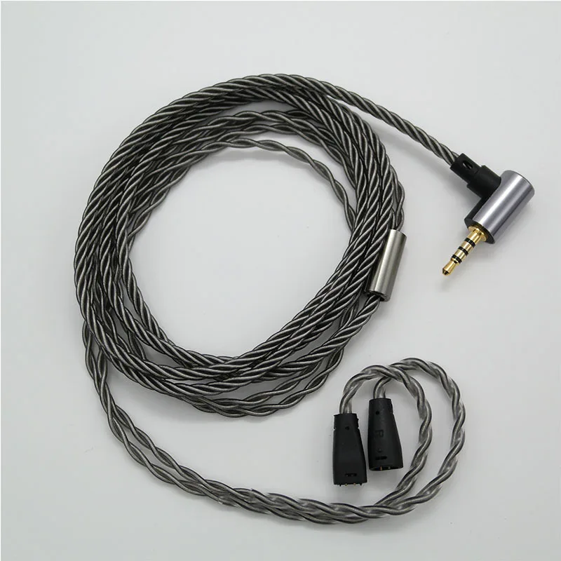 2.5Mm Cân Bằng Tai Nghe Cáp IE80/MMCX/IM ATH IM Series Cho Tai Nghe Sennheiser IE80 IE80S Cho Shure SE215/ SE315/ SE425/ SE535/ SE846