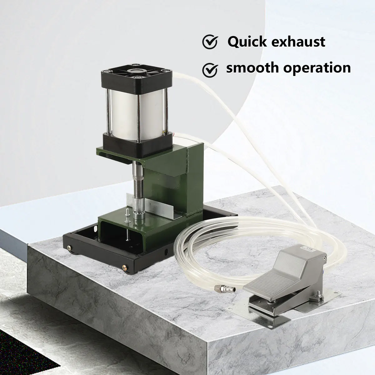 Tarpaulin Magnetic Door Curtain Buttonhole Pneumatic Buttoning Machine, Cotton Door Curtain Sunshade Net Corn Buttoning Machine