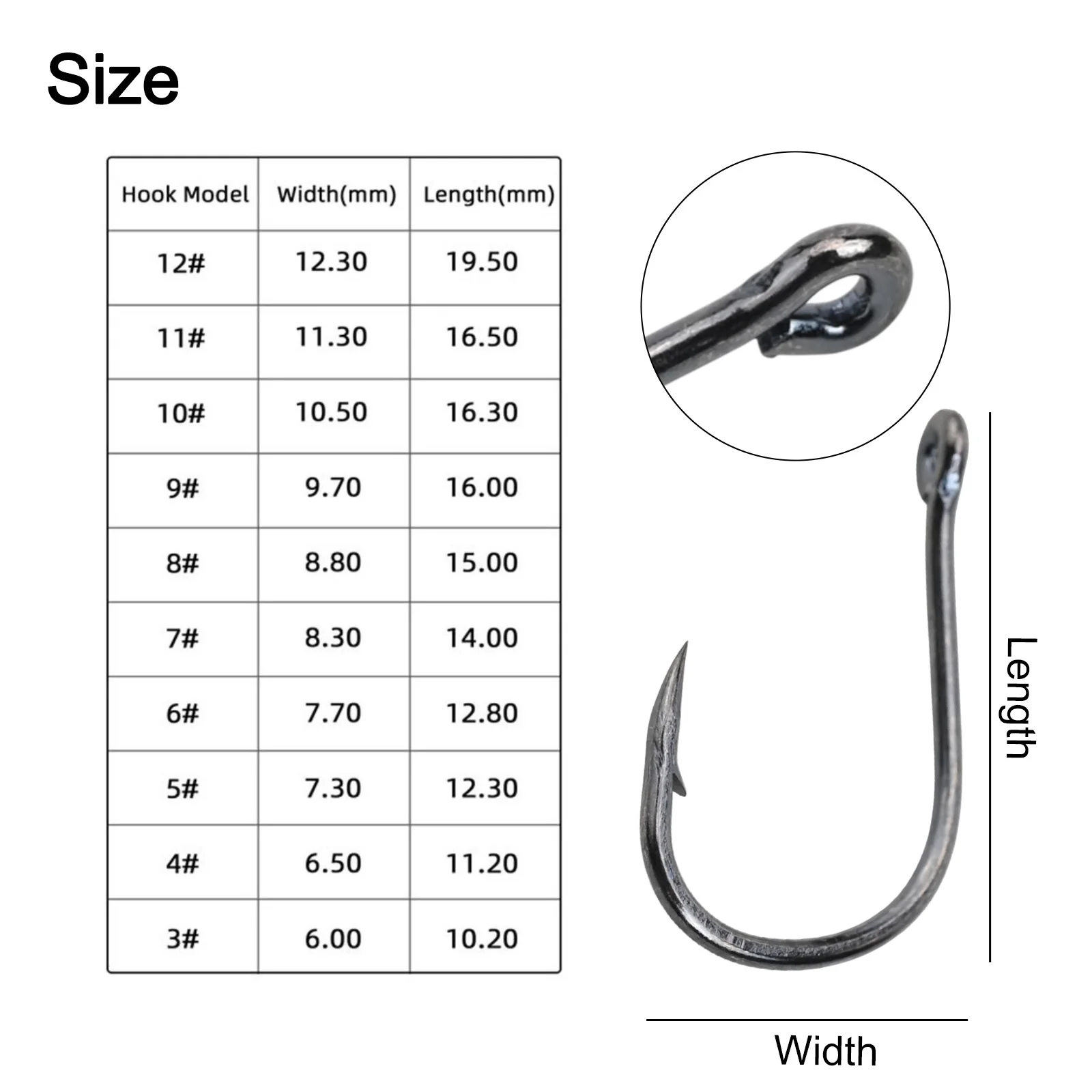 Fishhook Fishhook Set Set Hook Metal Plastic 500 100pcs 6 4.5 2cm Fly Fishing Hook Set High Carbon Steel Fishhook