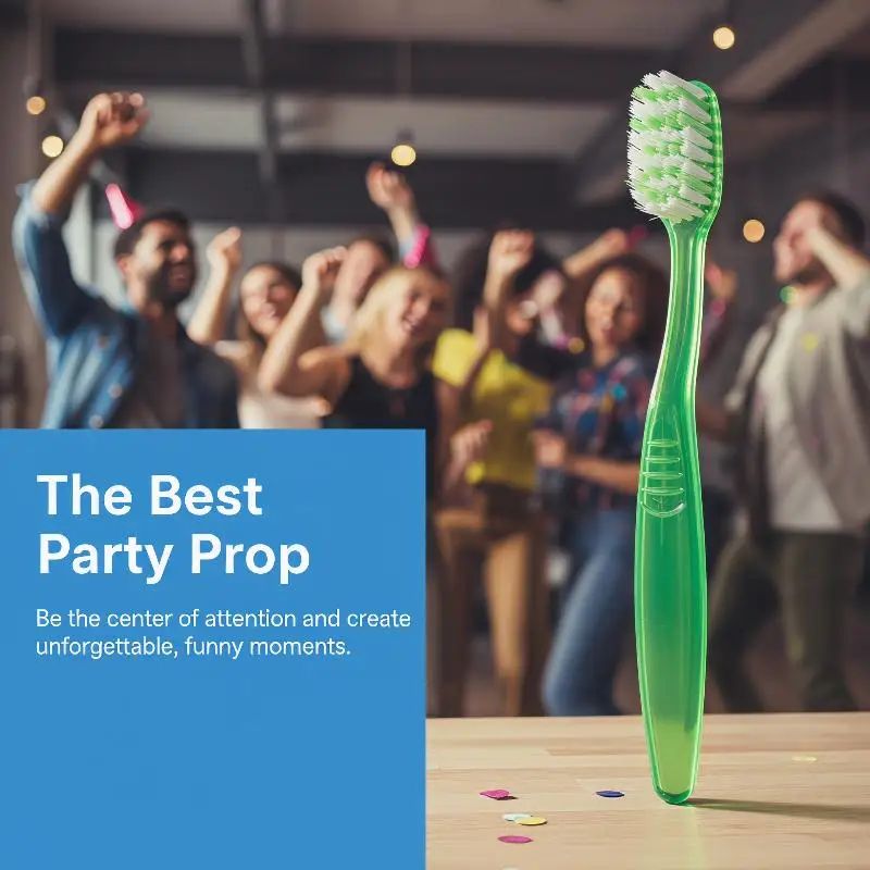 Colorful Super Long Toothbrush Oversized Bath Brush Oral Care Deep Cleaning Oral Cleaning Dentistry Brushing Teeth Teaching