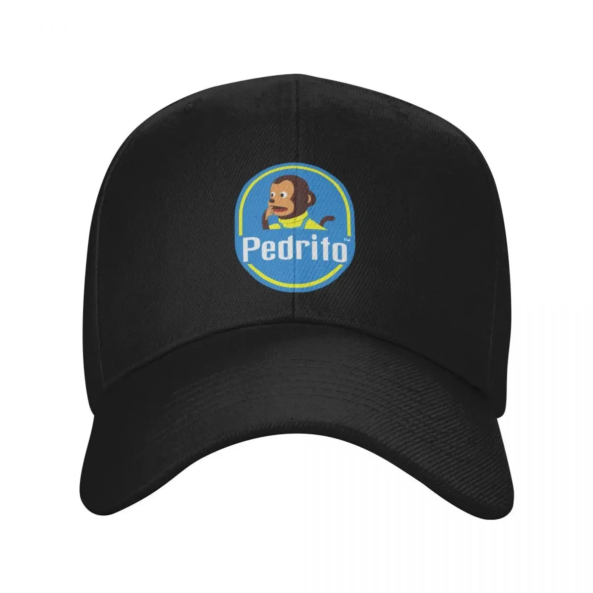 

Pedro - Pedrito Surprised / Shocked Monkey Meme Banana Sticker Illustration Baseball Cap Horse Hat Sunhat Hats Man Women's