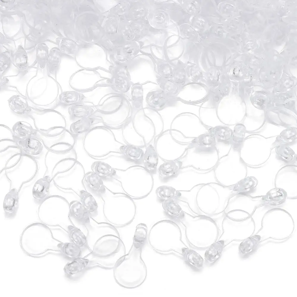 غراء شفاف على دلايات ، دلايات صغيرة مسطحة ، دلايات كابوشون شفافة لصنع دلايات المجوهرات ، 9 ، شو شو