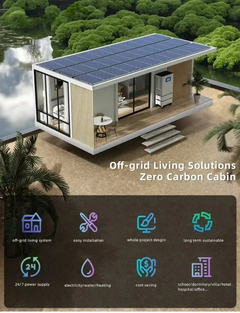 Eco-Friendly Expandable Container House 20 Ft Extended Two-Bedroom Design for Modern Compact Living