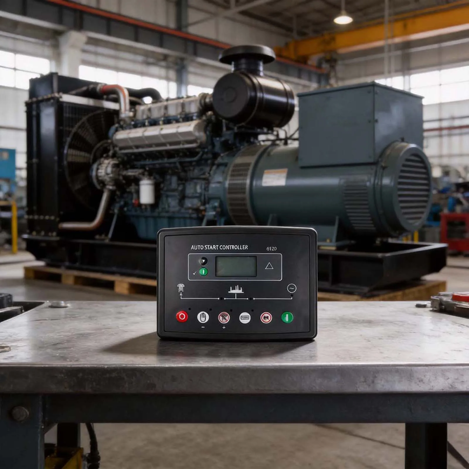 Electronic Control Panel DSE6120 Supports Multiple Sensors Three-phase Power Monitoring User-friendly Configuration