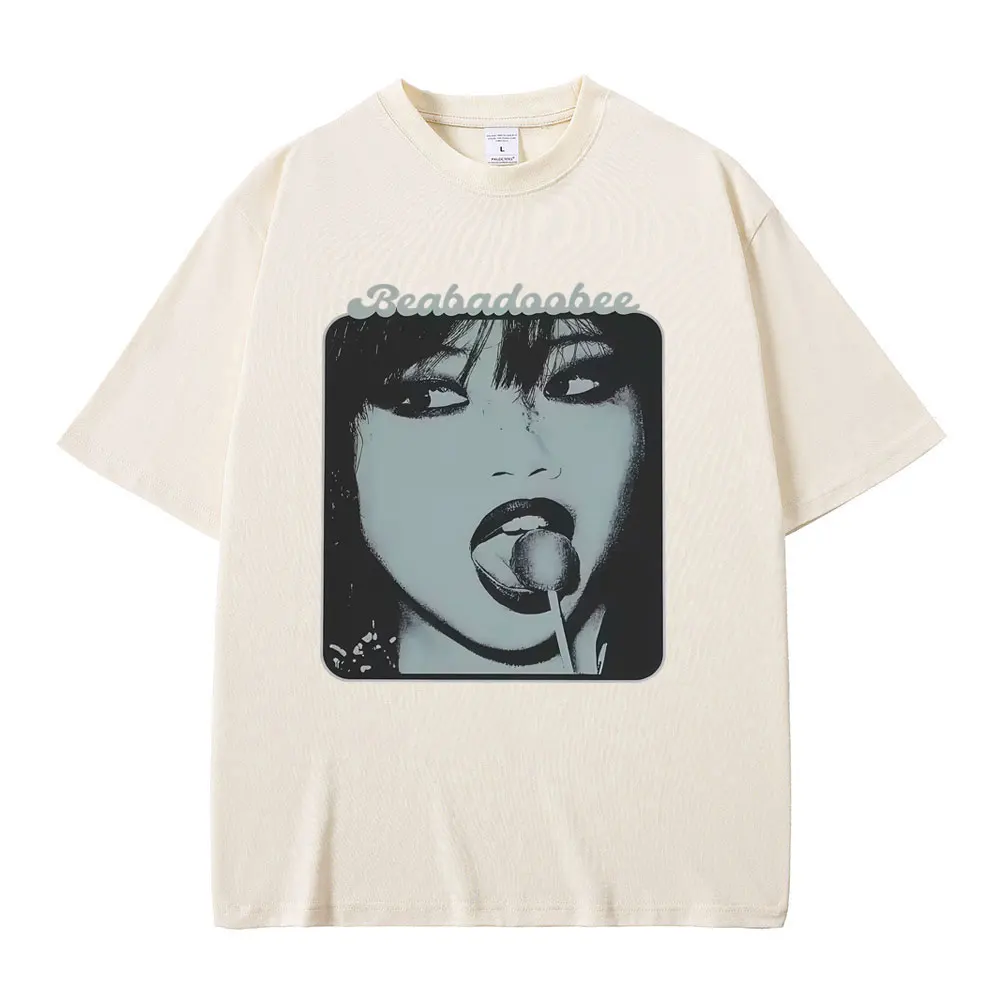 Beabadoobee Graphic T-shirt Men Women Fashion Hip Hop Oversized T Shirts Male Casual Vintage Cotton T-shirts Unisex Streetwear
