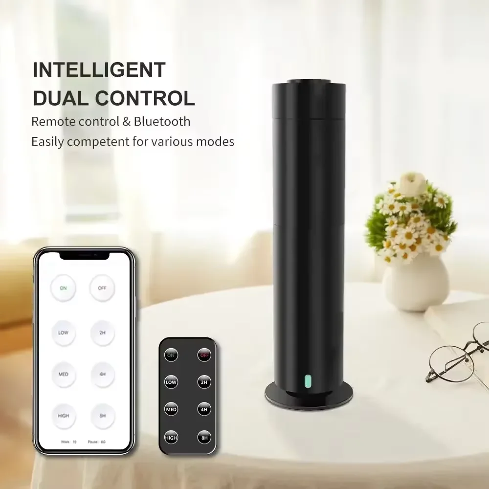 Bluetooth Smart Scent Air Machine Hotel Collection Diffuser for Essential Oil Waterless Diffuser for Home Hotel Room Fragrance