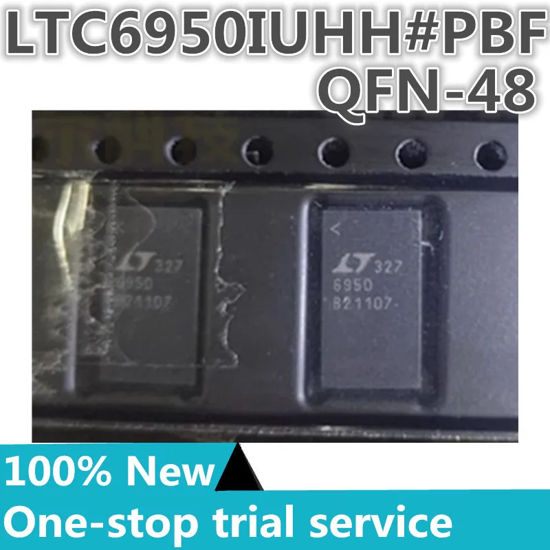 2-100PCS %New original LTC6950IUHH LTC6950IUHH#PBF LTC6950IUHH#TRPBF Screen 6950 package QFN-48 clock generator IC chip