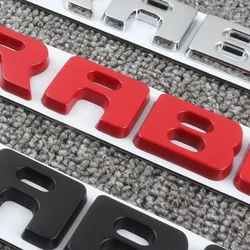 Car Badge Nameplate Trunk Sticker Rear Sticker For Mercedes Benz Brabus G500 G350 G550 G63 W212 W205 W221 W177 BRABUS Sticker