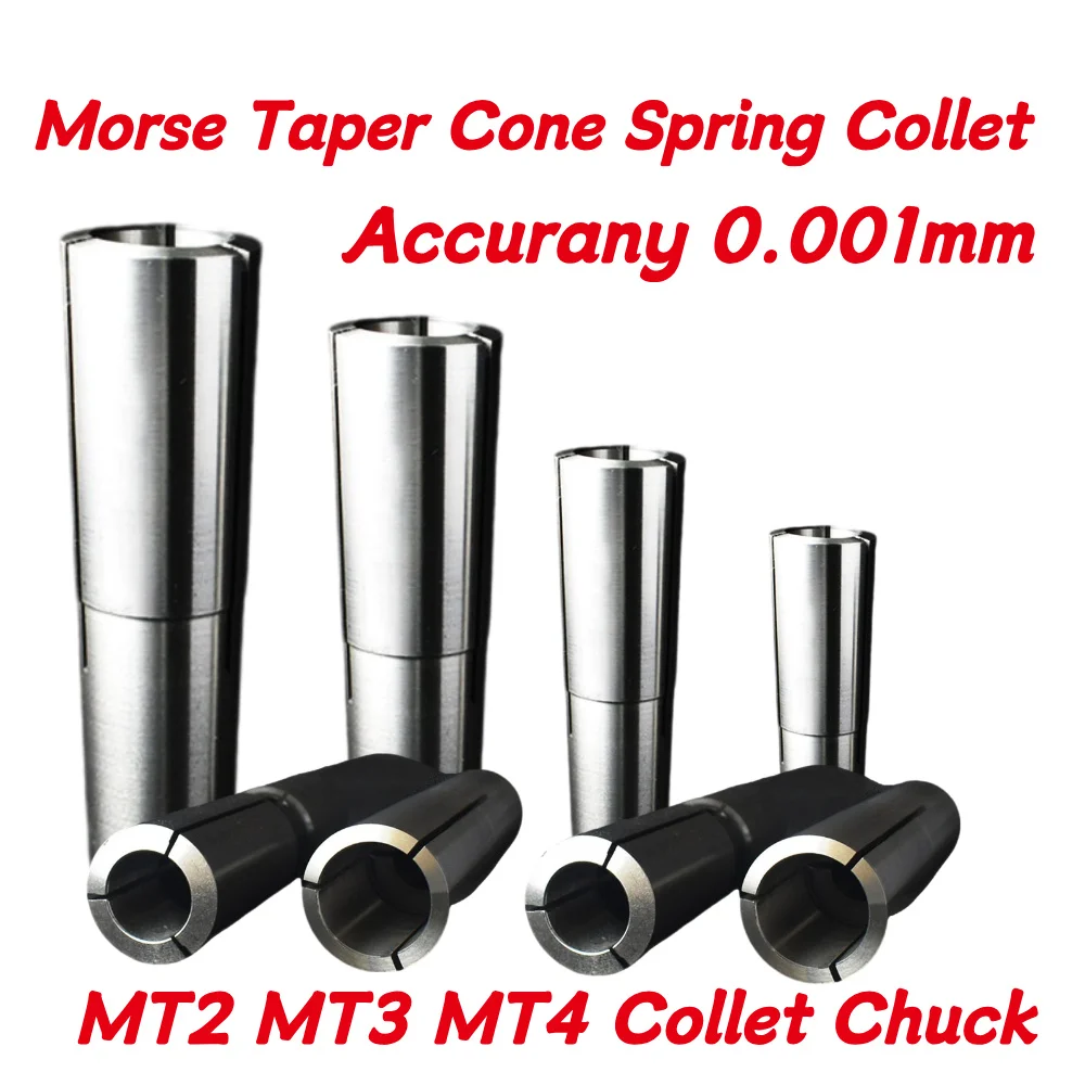 MT2 MT3 MT4 Collet Chuck D3 4 5 6 8 10 12 14 16 18 20mm Morse Taper Cone Spring Collet Thread M10 M12 M16 Clamp Tool MK2 MK3 MK4