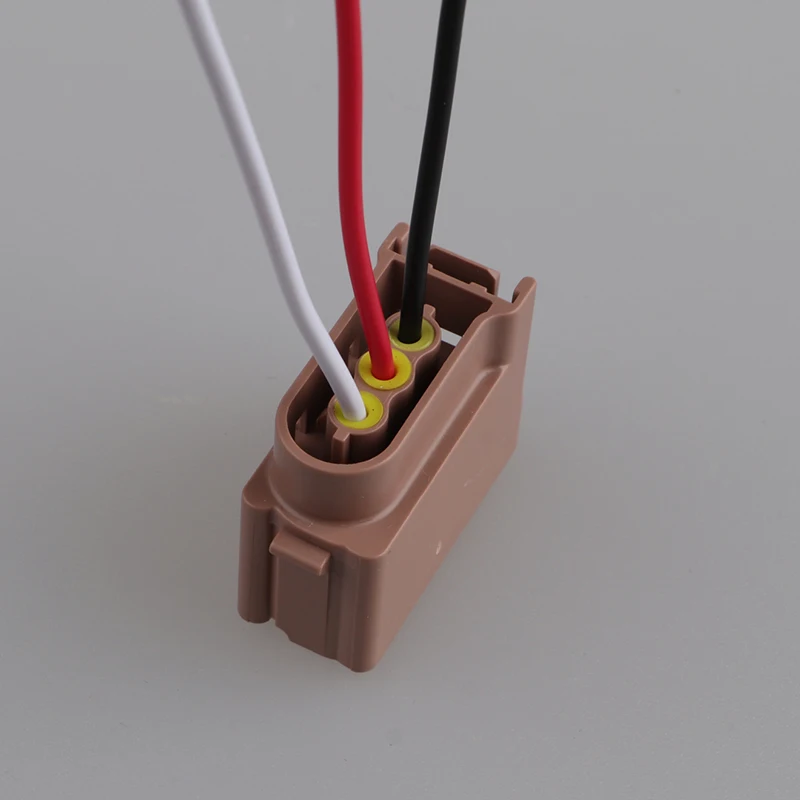 1Pcs 3Pin Socket Connector With Cable For Jeep Ford Mustang Car Light Base Plug Accessories