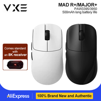 VGN VXE MAD R/R MAJOR Long Battery Life Lightweight  Wireless Gaming Mouse Dual-Mode PAW3395 3950 Ergonomic Mice Standard 8K