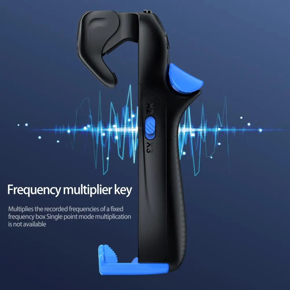 Phone Triggers Twin Turbo Plug And Play One-click Cycle Switch Four-speed Frequency Clip Design Wireless Smartphone Game Trigger