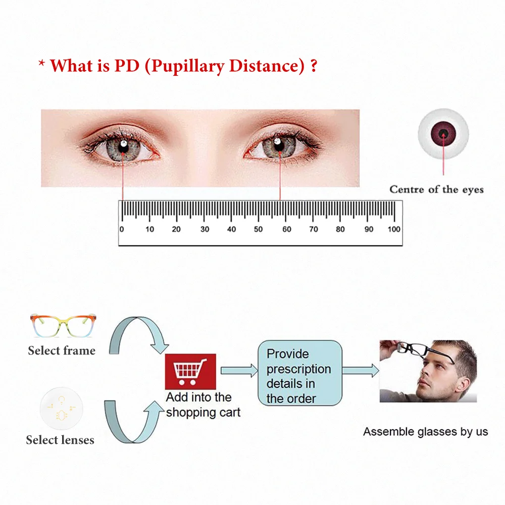 Occhiali multifocali progressivi interni lenti ottiche da vista diottrie sferiche antiriflesso fotocromatiche Anti blu personalizzate