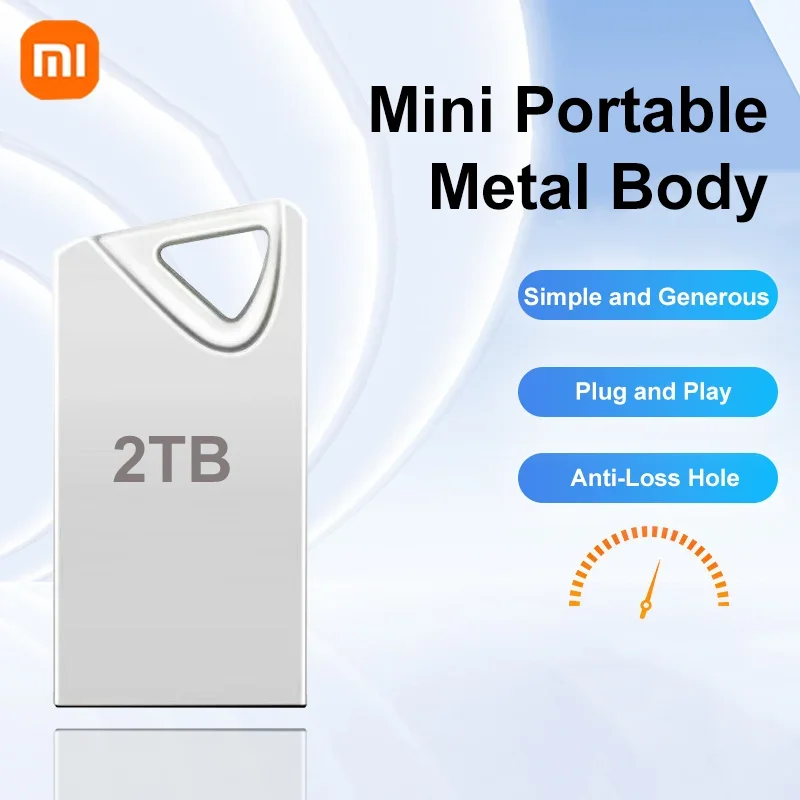 Xiaomi U-Disk USB 3.2 Type-C Interface Mobile Phone Computer Mutual Transmission Portable USB Memory 2TB 1TB 512GB 2025 NEWEST