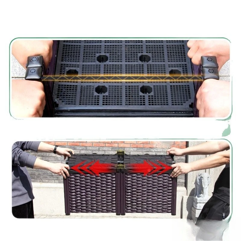 

Special box for growing vegetables, household balcony vegetable planting box, rectangular plastic large flower pot