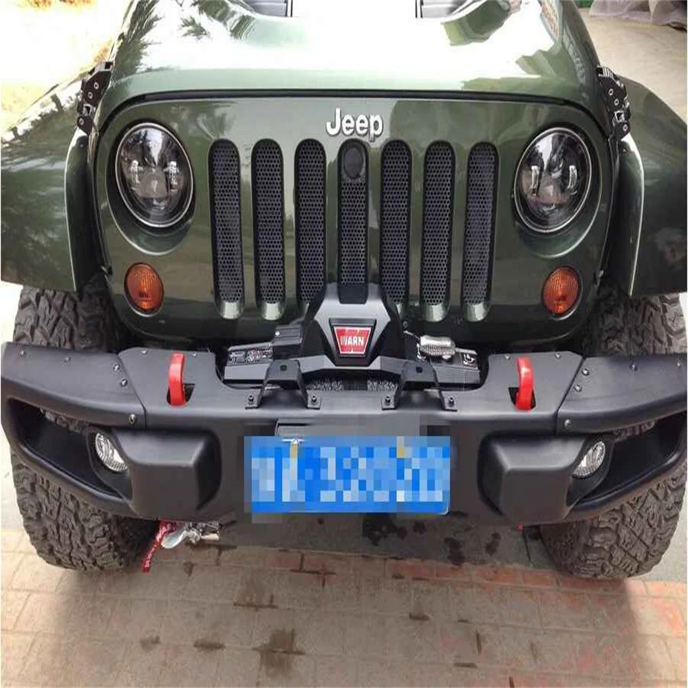 

Передний бампер, черный, 10-я годовщина для Jeep Wrangler JK 2007-2017 J087