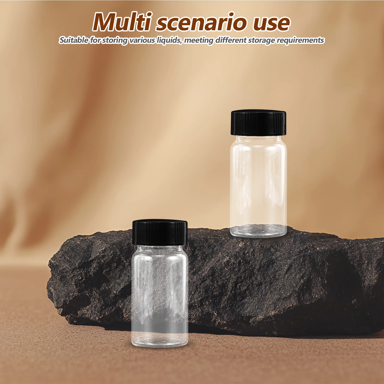 

Mini Glass Container Decor Decorative Bottles Decorate Transparent Jars for Candy