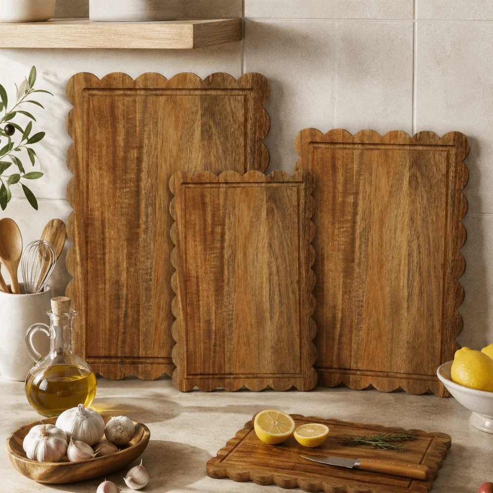 Anti-Bacterial Wood Cutting Board Rectangular Non-sticky Kitchen Chopping Block Durable Thickened Kneading Board Meat Cutting