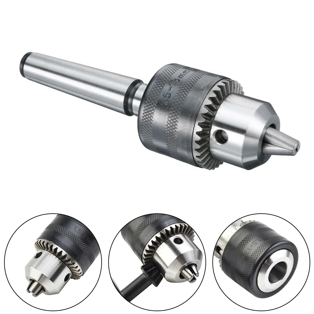 Reliable Mini Metal Lathe Tail Stock Drill Chuck Tools With MT2 Morse Taper Arbor, Enhance Your Drilling Experience Accessory