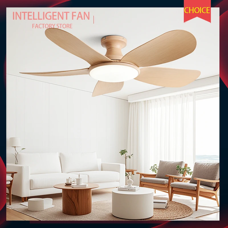 

Modern Ceiling Fans with Remote Control and Low Floor DC Motor for Energy Saving Simple Home Fan 110-220V