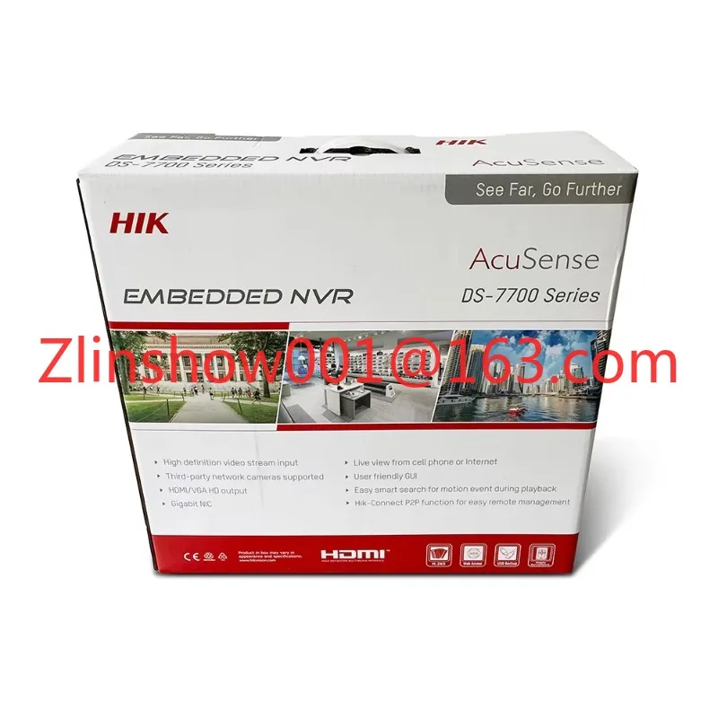 32-Channel Network Video Recorder (NVR) DS-7732NXI-K4 1080p Resolution 8MP for 32ch IP Camera Inputs Video System