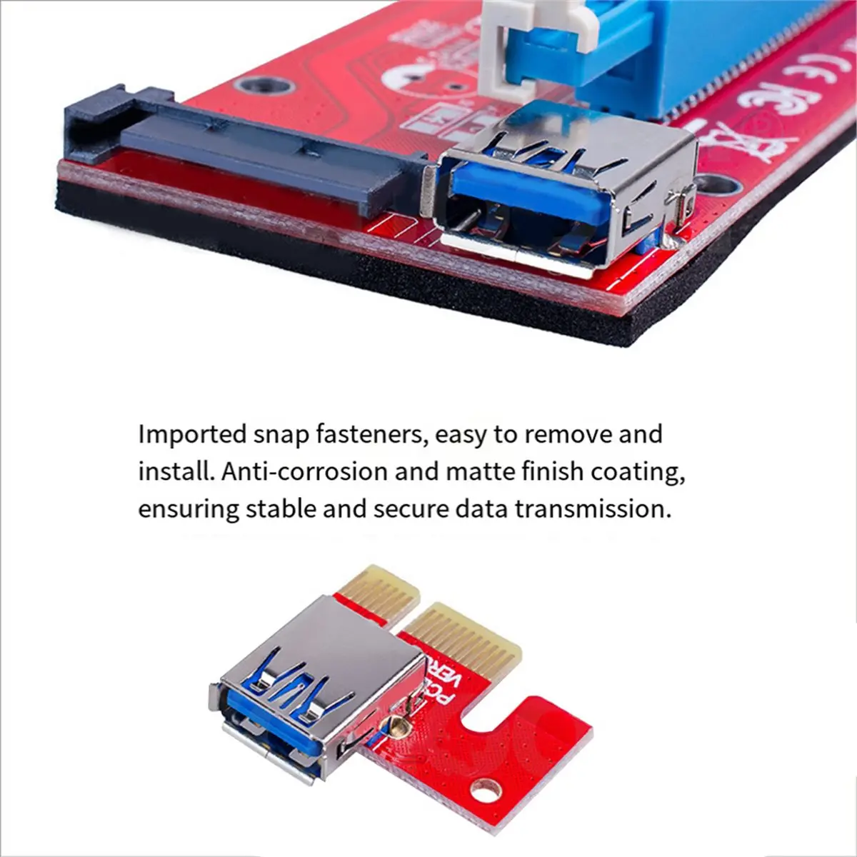 PCIe to PCI Express 16X Riser for Laptop External Graphics Card for BTC Miner MPCIe to PCI-E Slot