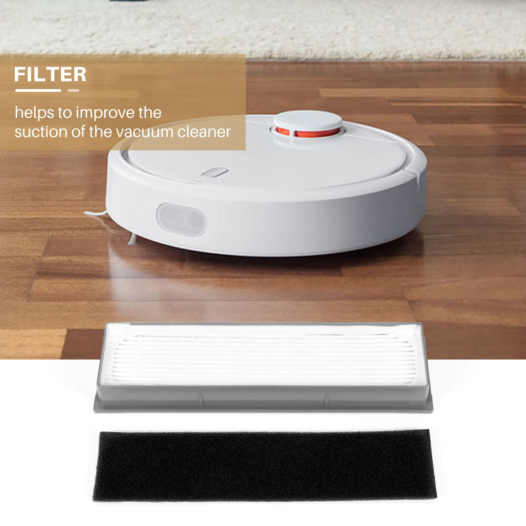 HEPA Filter for Ecovacs Deebot OZMO 950 Robot Vacuum Cleaner Accessories image 2