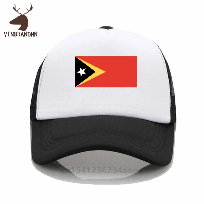 Fashion East Timor country flag cool baseball caps East Timor country flag men women bucket hat 100% cotton hip hop fishing hats