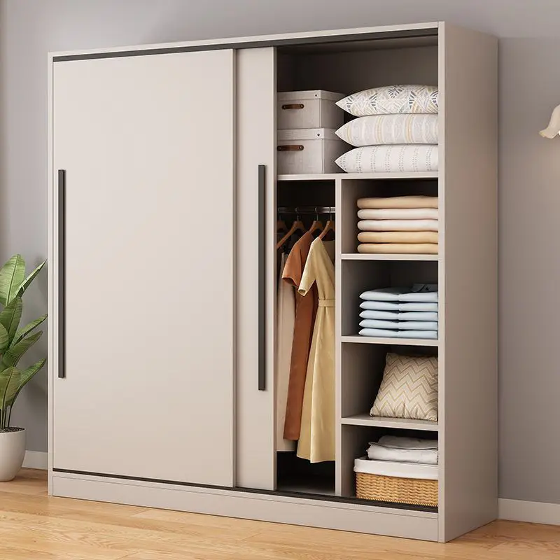 

Simple Modern Wardrobe Bedroom Design Aesthetic Creative Lounge Display Trendy Closet Organizer Storage Guarda Roupa Furniture