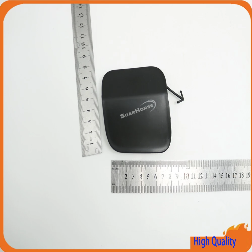 Unpainted Front Bumper Tow Hook Eye Hole Cover Lid Trailer Cap Shell For Toyota Highlander Kluger XU70 2021 2022 2023 2024