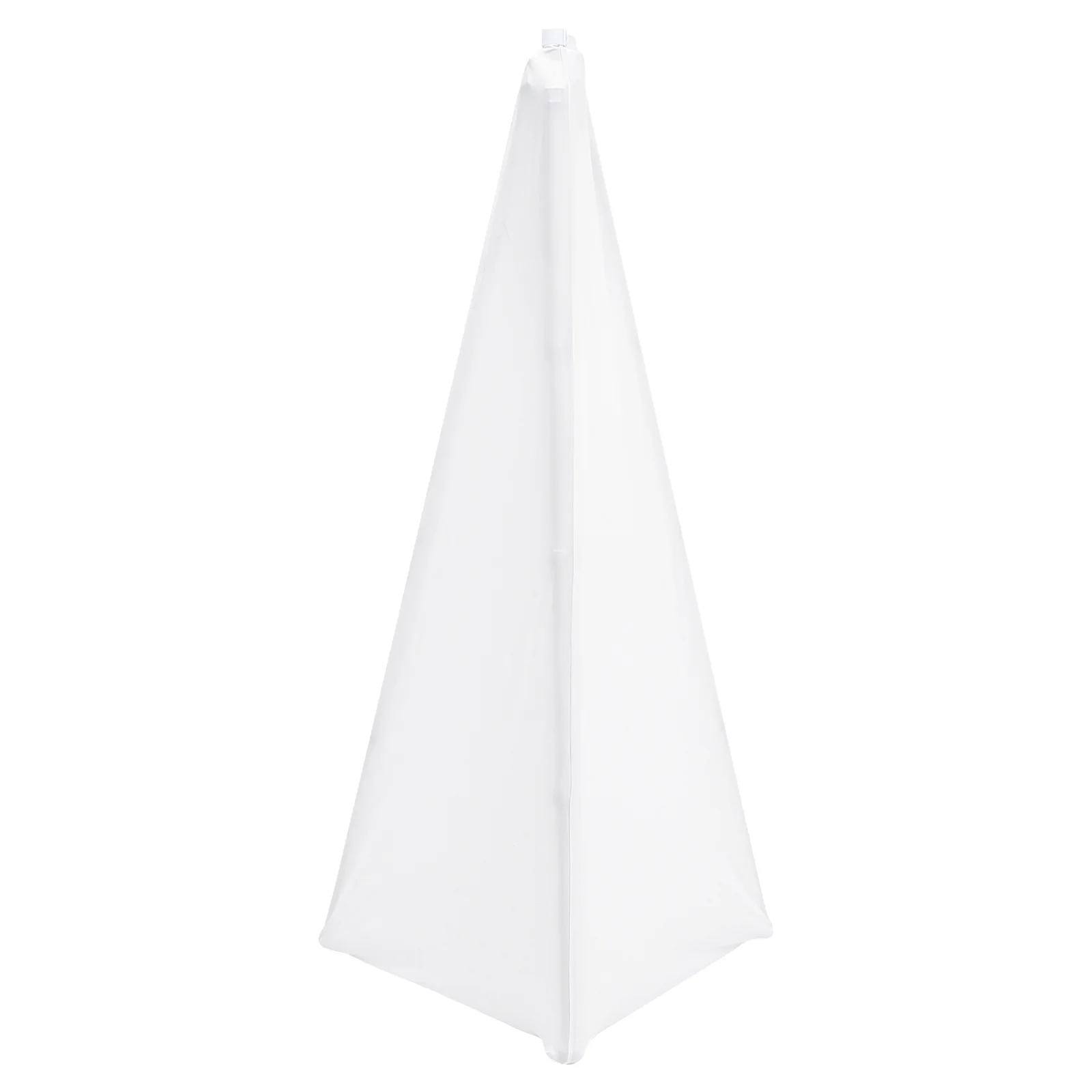 Copertura per supporto per altoparlante in poliestere da 2 pezzi Design semplice ed elegante per concerti di matrimoni sul palco Copertura ombreggiante durevole Uso per spettacoli dal vivo