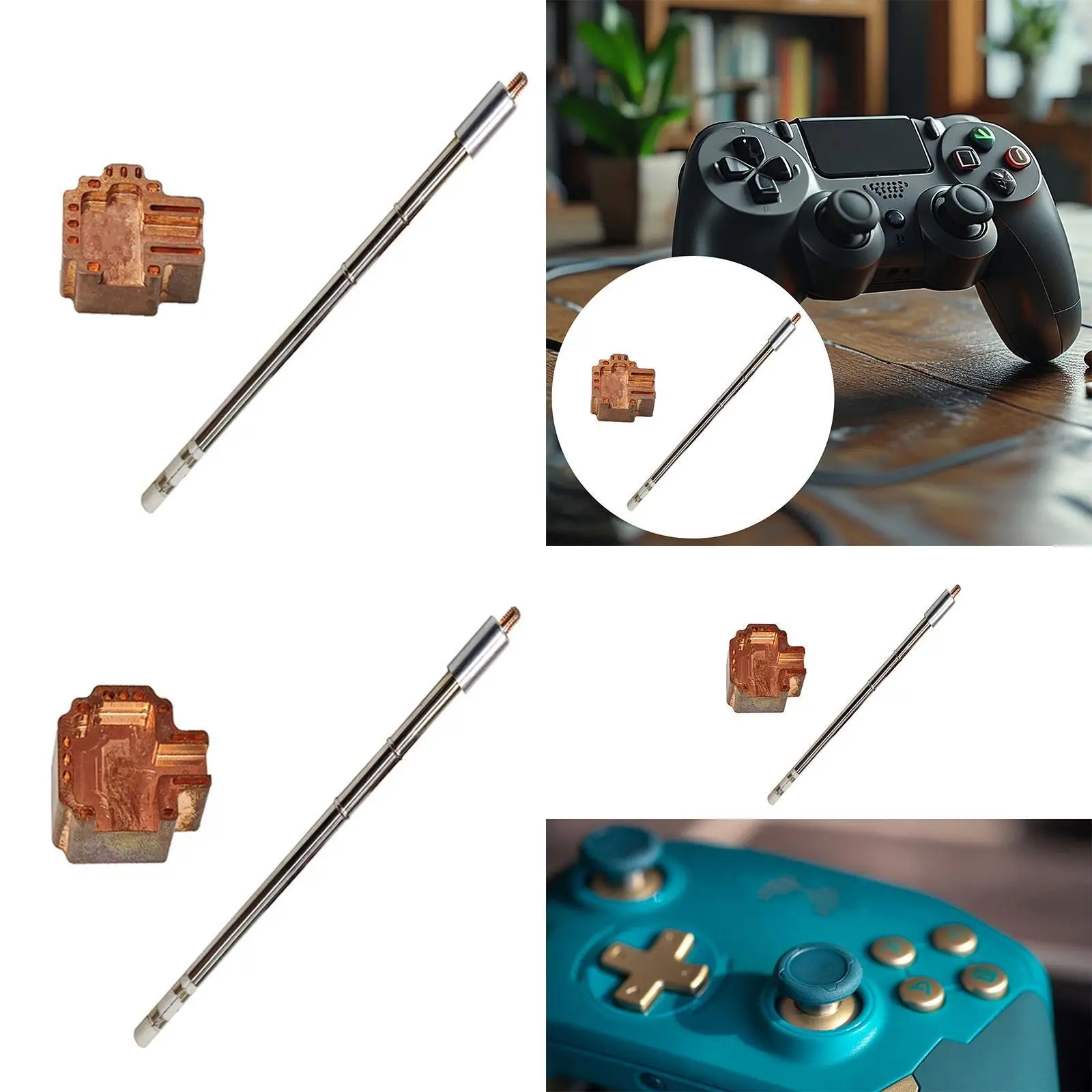 Joystick Soldering Iron Replacement Tips, Controller Rod, Premium Durable T12