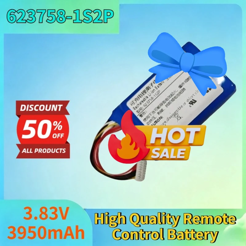 

3.83V 3950mAh 623758-1S2P Rechargeable Battery for DJI Mavic 2 Pro Mavic Zoom Remote Control High Quality Remote Control Battery