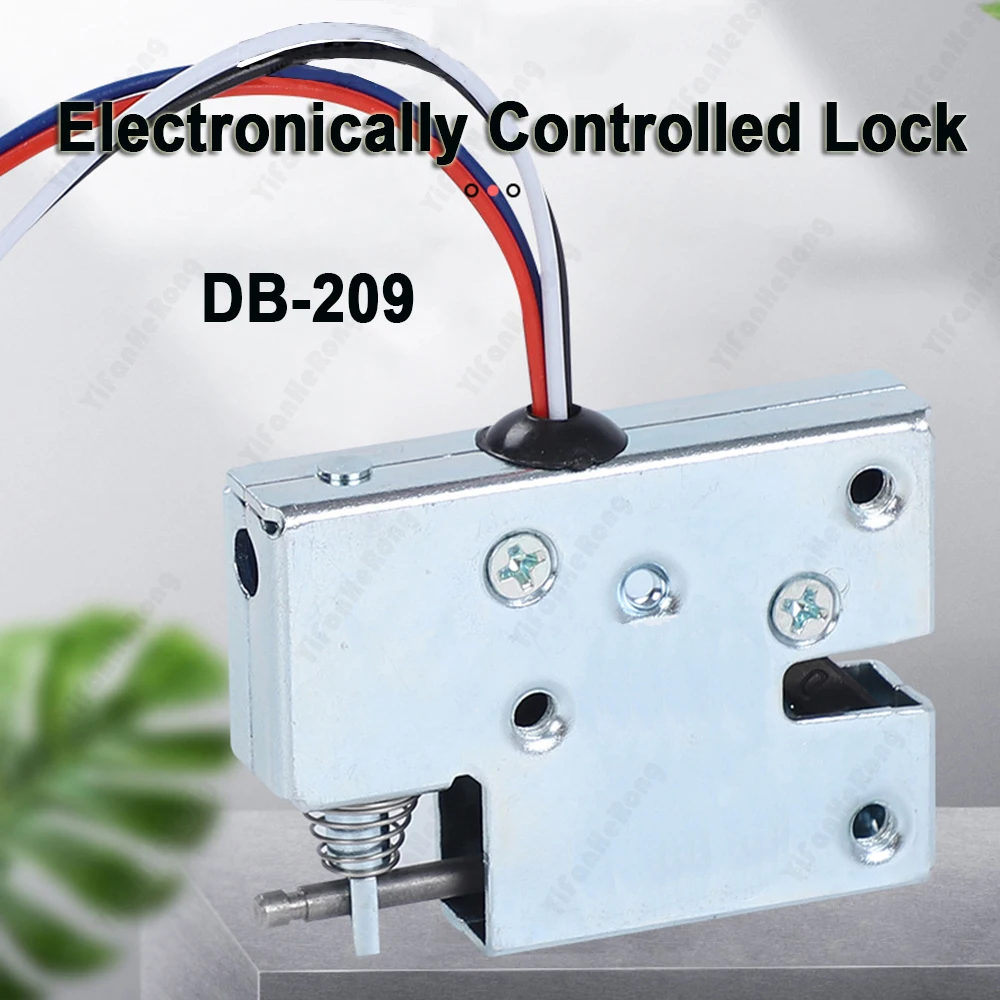 Small DC 12V Electric Control Cabinet Lock Cabinet Door Lock Locker Electronic Lock With Feedback Signal