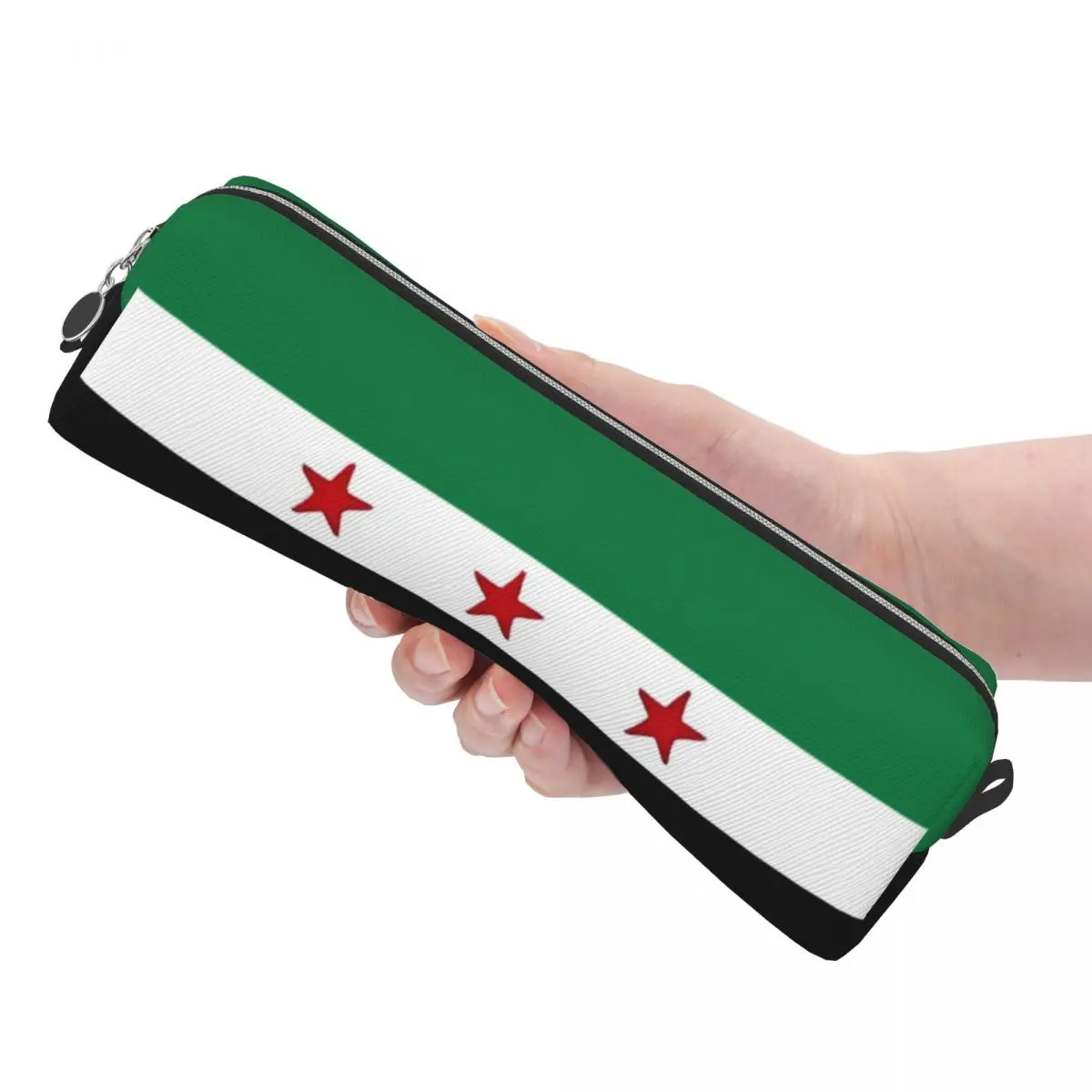ซีเรียธงดินสอซีเรียอาหรับ Republic ปากกากระเป๋าสําหรับนักเรียนขนาดใหญ่ Office ของขวัญดินสอกระเป๋า