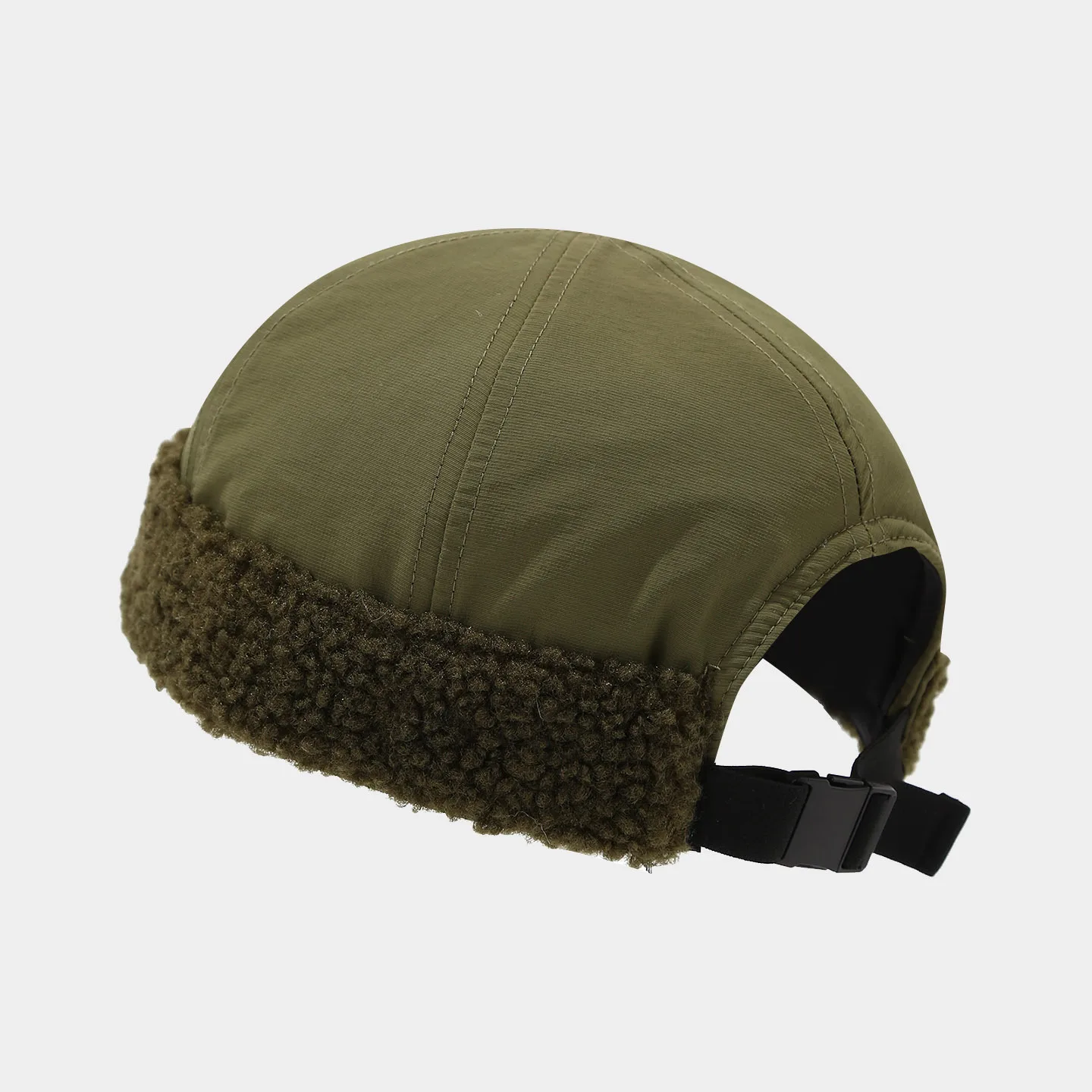 ヴィンテージドッカーキャップつばなし帽子スカルキャップレトロコットン調節可能なソリッドカラー夏秋春ヒップホップファッション