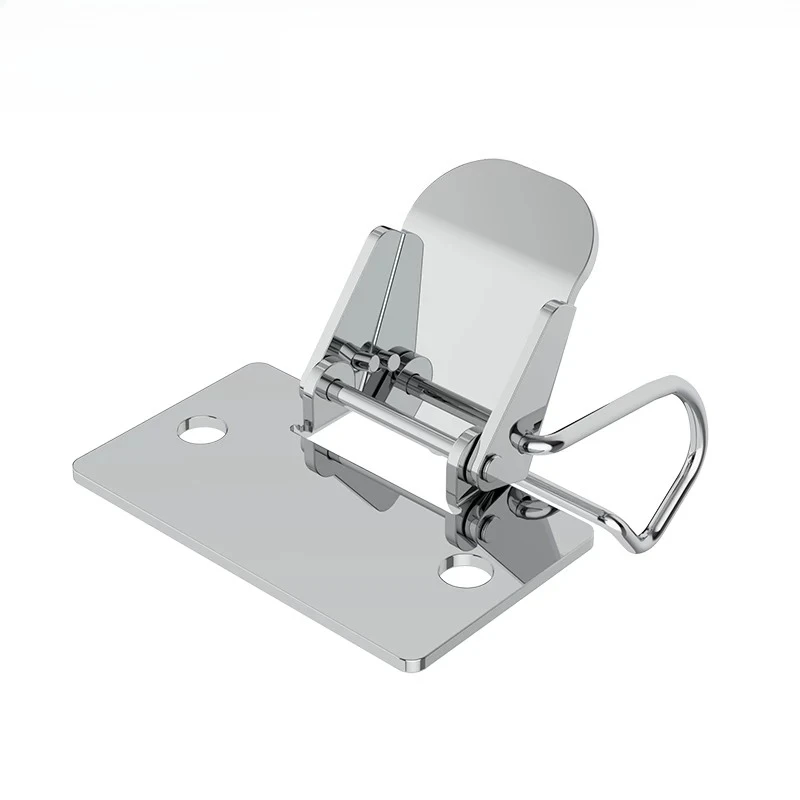 Durable 304 Stainless Steel Hook Latch Hardware For Luggage Insulated Bucket Metal Box Mechanical Fixing Buckle