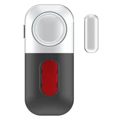 Sensor inalámbrico antirrobo para puerta y ventana, alarma magnética para el hogar, sistema de entrada más largo, dispositivo de batería de seguridad antirrobo, 1 piezas, 130bp