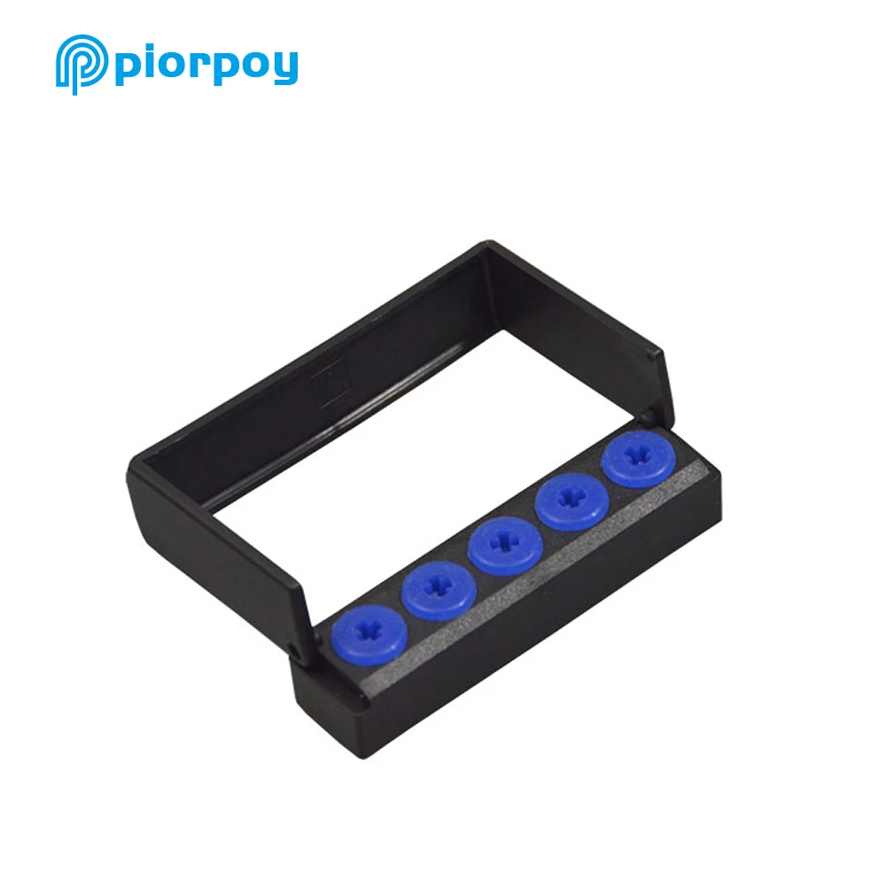 PIORPOY 5 Holes Dental Ultrasonic Scaler Tips Holder Disinfection Storage Case Dentistry Drills Organizers Box Odontologia Tools