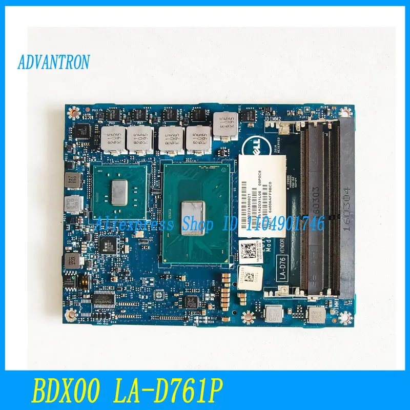 

Подходит для встроенной материнской платы промышленного управления BDX00 LA-D761P. Инвентарь: 100% протестирован.