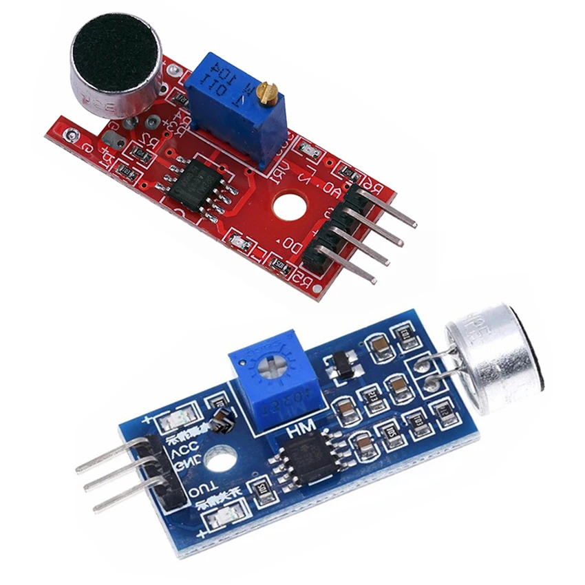 

1/3pcs High Sensitivity Sound Microphone Sensor Detection Module For KY-037 Sound Detection Sensor Module voice controlled
