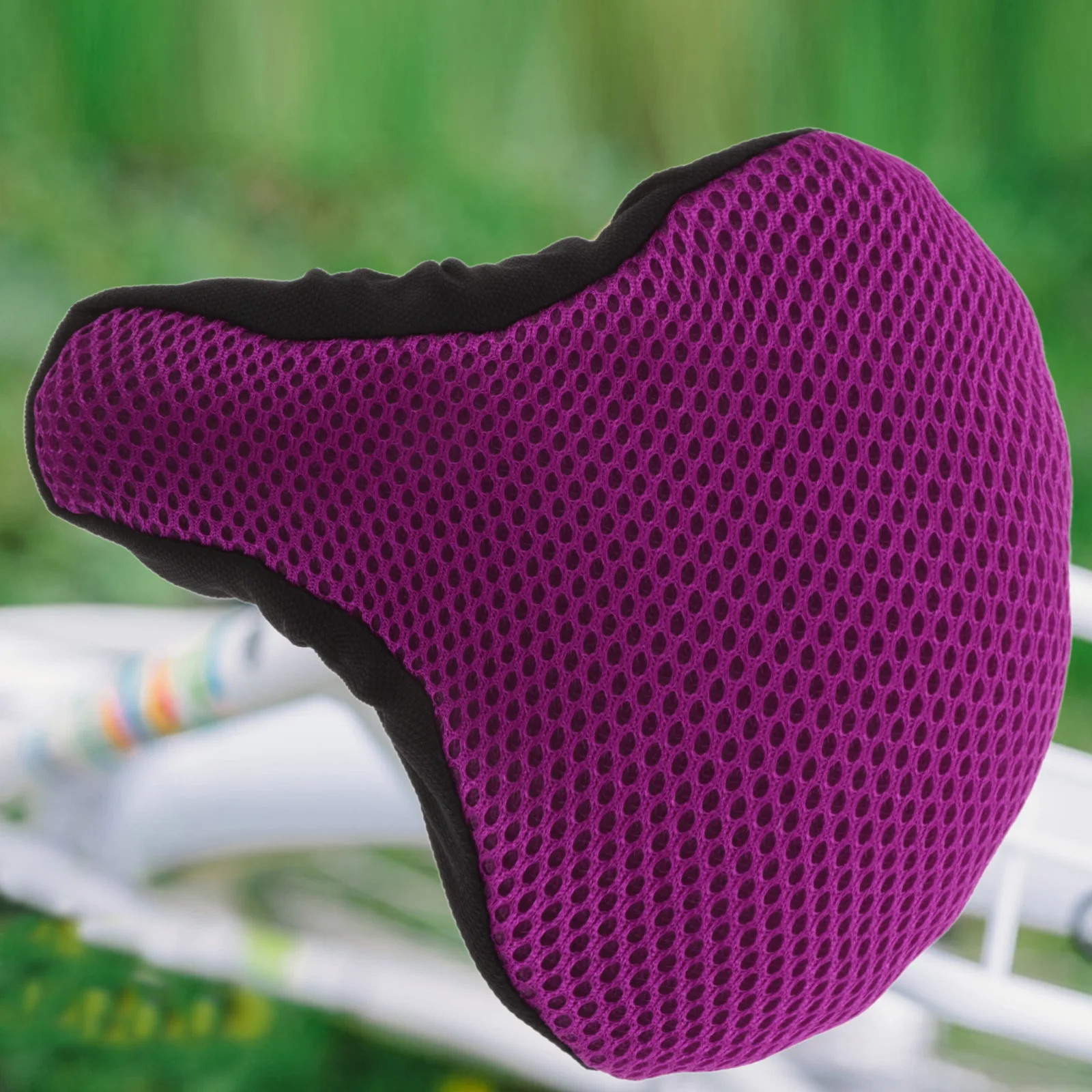 

2pcs Bike Seat Cover Comfortable Breathable Cushion Detachable Thickened For Folding Bike Seats Cover