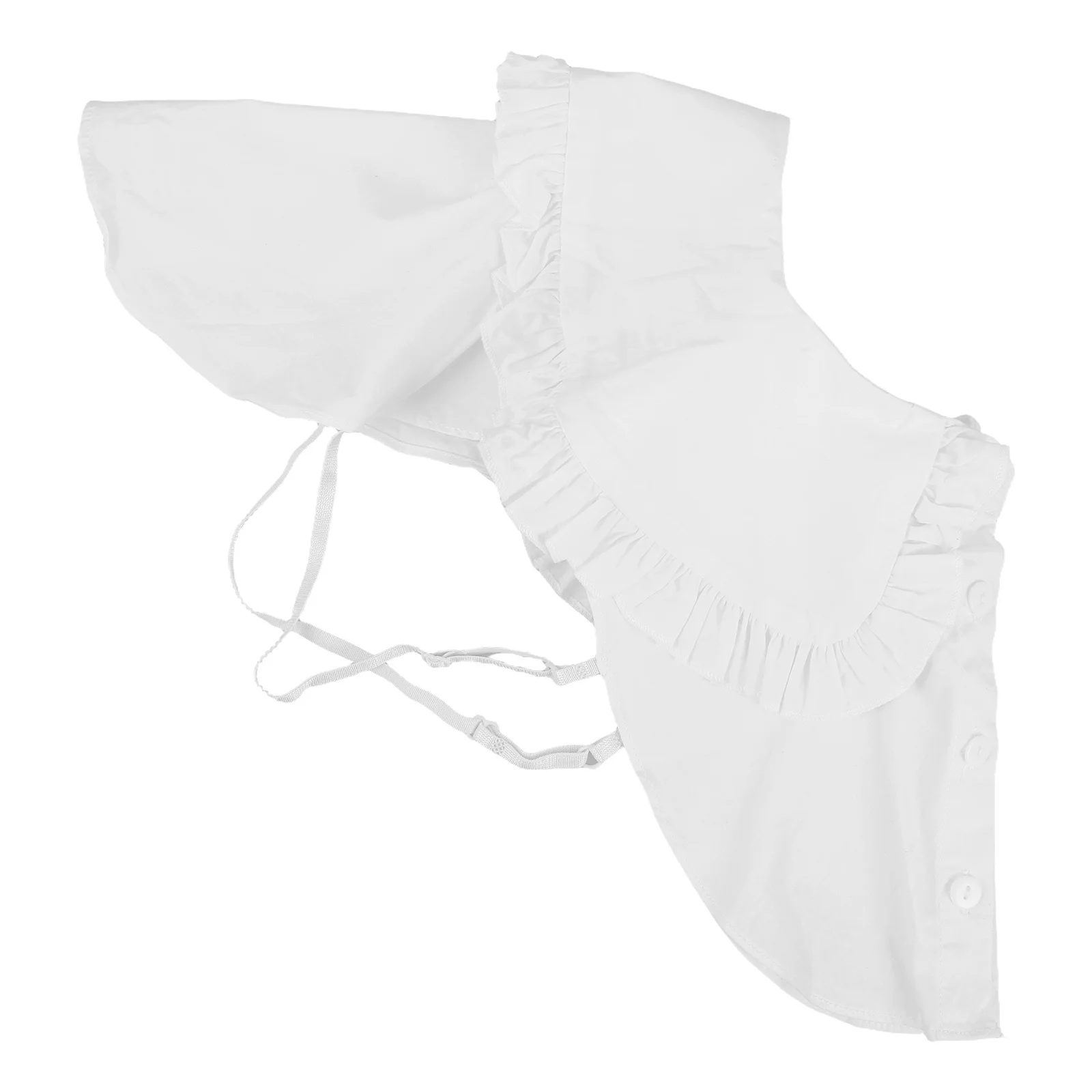 

Stylish False Collar for Women Girls Removable Elegant Faux Collar Cotton Fabric for Casual Formal Occasions Easy to Match with