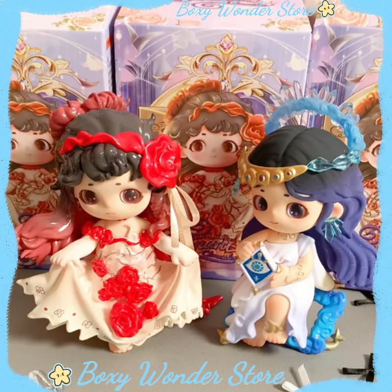 Genuine Joy Guardians' Covenant Chronicles Series Blind Box Trendy Collectible Figurines Desktop Ornament Girl'S Gift Exquisite